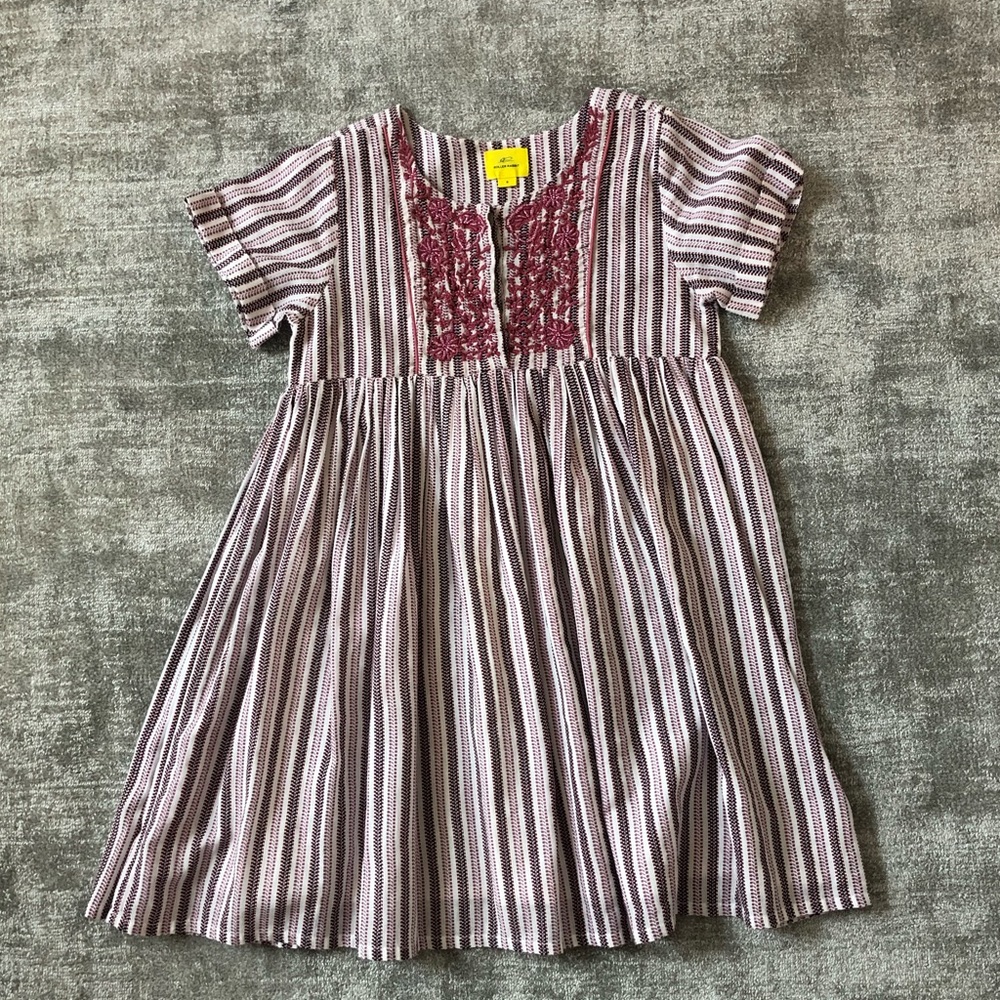 Beautiful girls dress with detailed embroidery